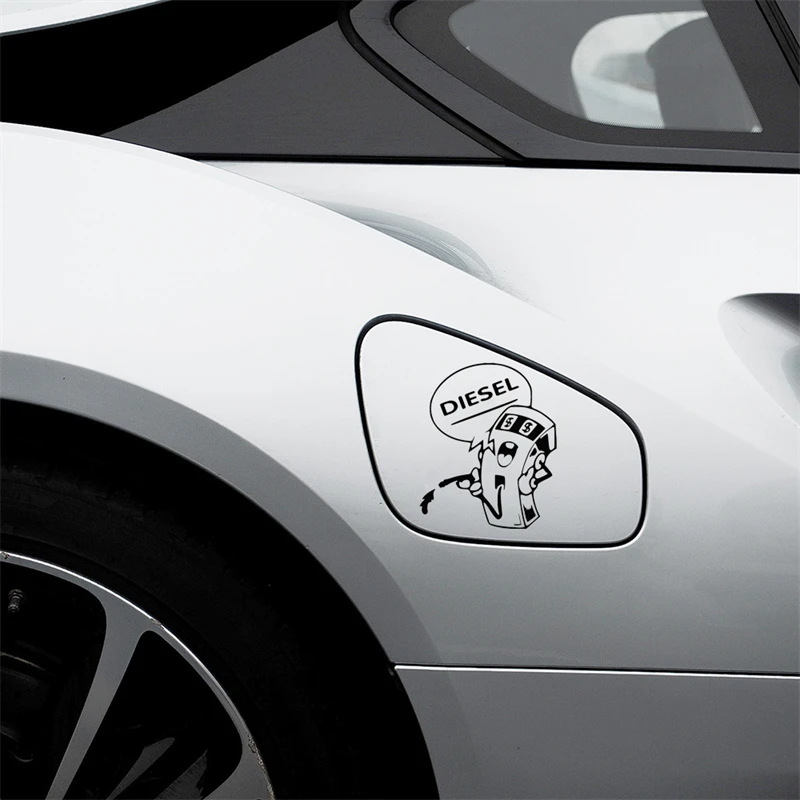 

Car Accessories Car Fuel Tank Cap Sticker Creative Stickers Waterproof PVC 12*10CM