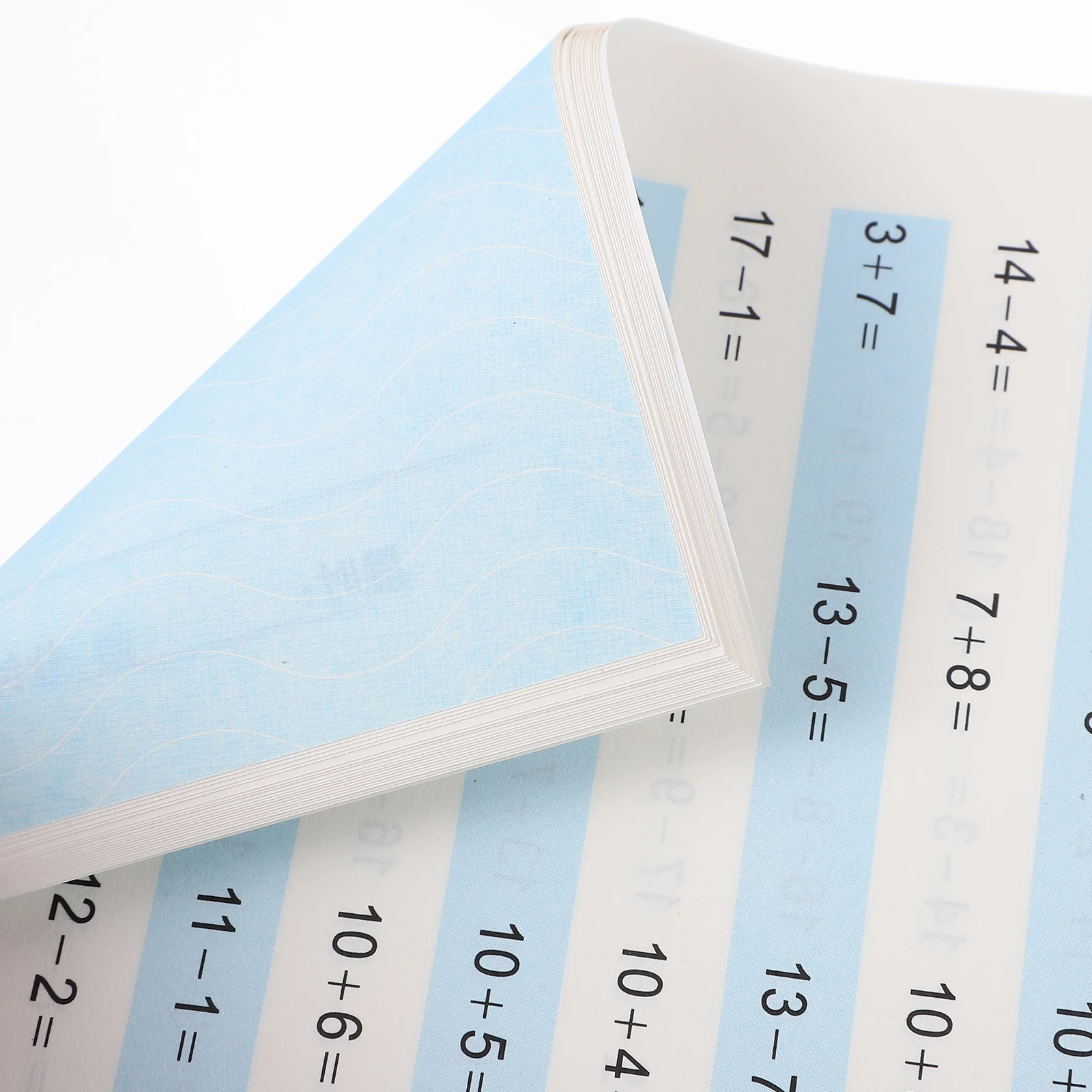 Paper Math Workbook Preschool Learning Education Activity Book for Kindergarten Children for School