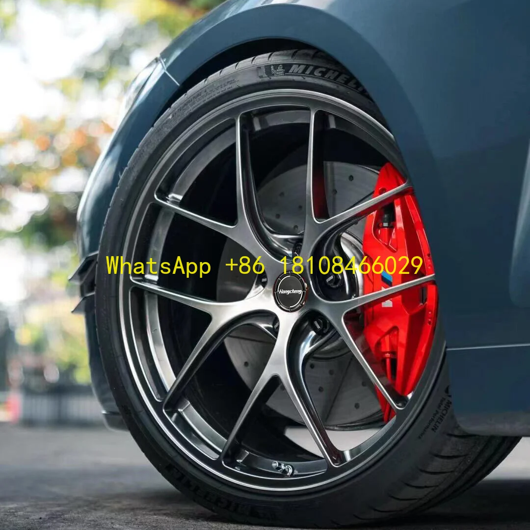 حافة سبائك الألومنيوم عجلة مزورة مخصصة مجوفة تكلم 17 18 19 20 21 22 بوصة لسيارات BMW M4 أودي Q3 A3 VW GTI