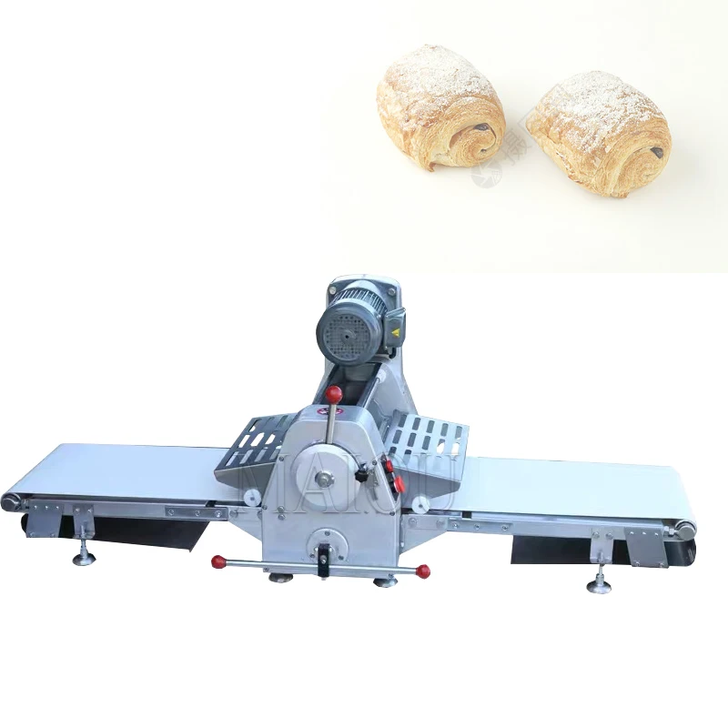 Commercial Pizza Bread Dough Sheeter Pastry Cake Shortening Making Machine Desktop Bakery Equipment