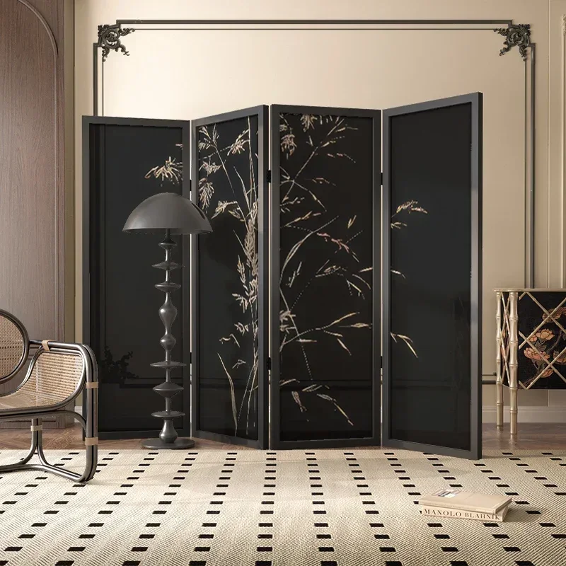 

broken living room entrance bedroom blocking cafe club solid wood folding screen