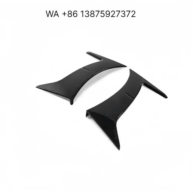 Wmwmnu Upgrade PK Style Dry Carbon Fiber Leaf Panel Decoration for DB11 Front Fender Trim Cover Accessories
