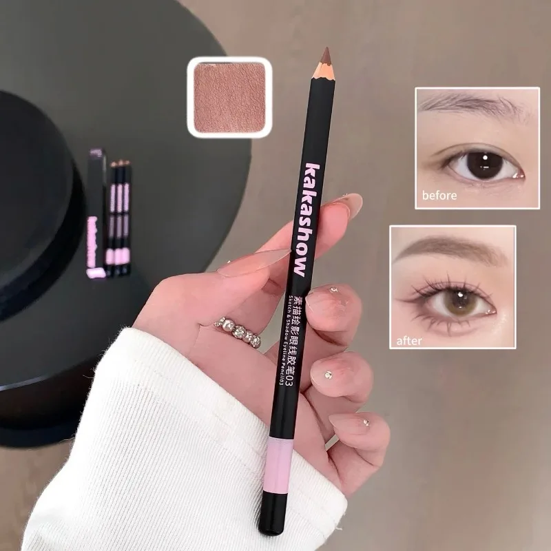 4-Farben-Gel-Eyeliner Aegyo Sal Stift Nude Pink Lying Silkworm Langanhaltender Natürlicher Unterer Wimpernkranz Augen-Make-up Highlighter-Stift – Detail 17