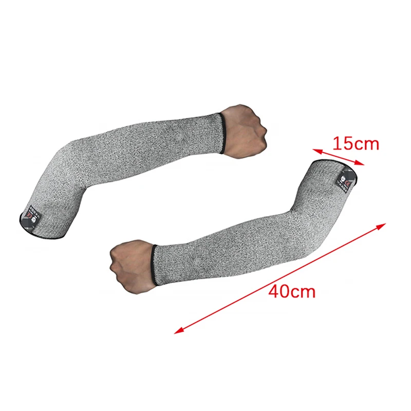 1Pc Level 5 HPPE Cut Resistant Anti-Puncture Work Protection Arm Sleeve Cover