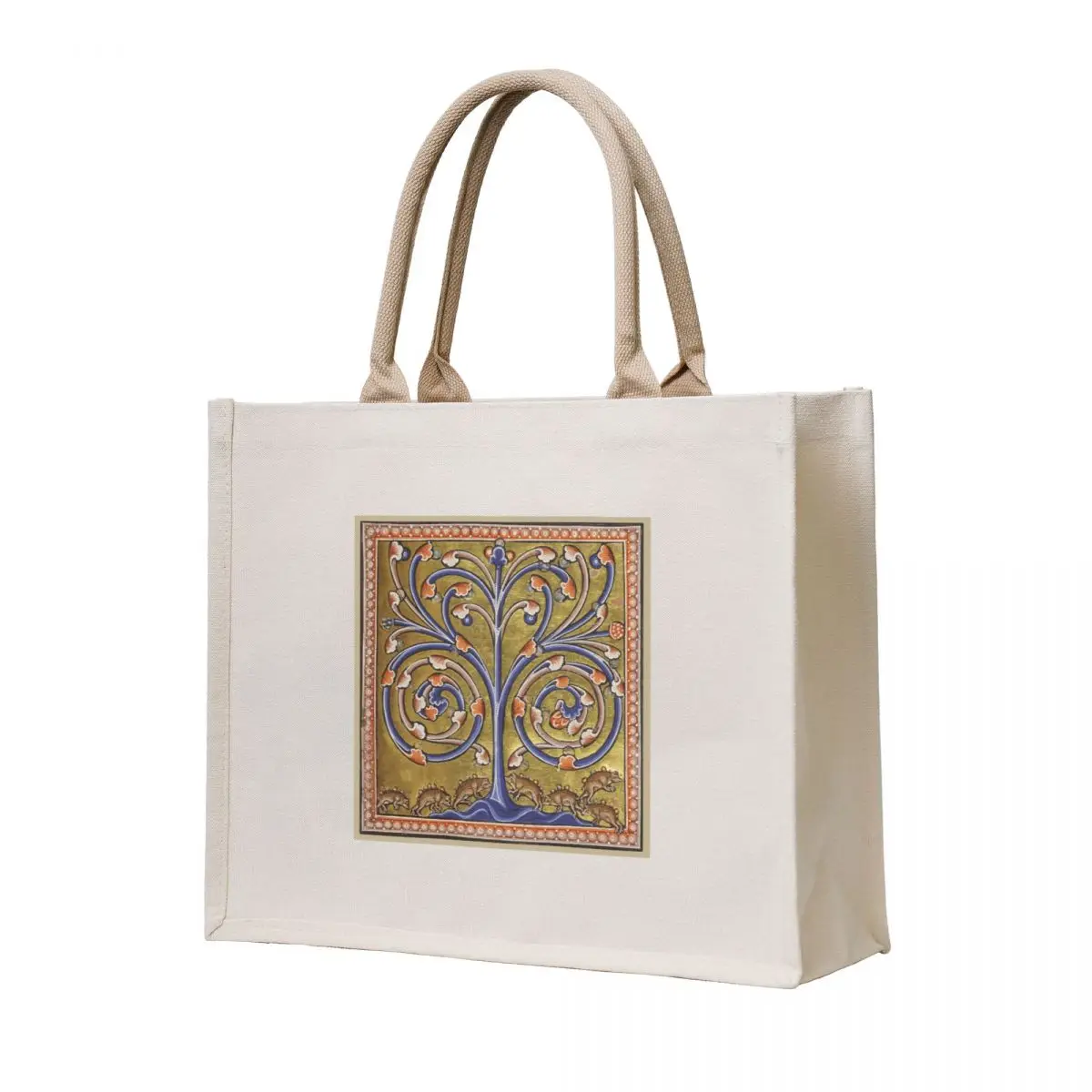 Hedgehogs: Aberdeen Beastiary 12th century. Tote Bag Women's bag university shopper bag handbag Women's shopping