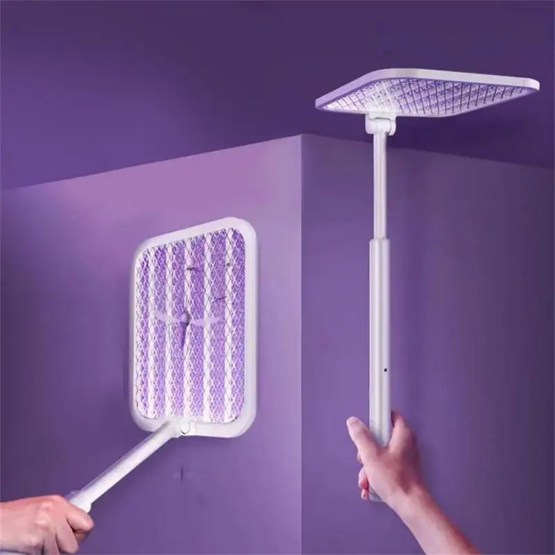 

Mosquito Fly Swatter Summer Targeted Mosquito Swatter Lithium Telescopic Battery Usb Charging Folding Electric Mosquito Swatter