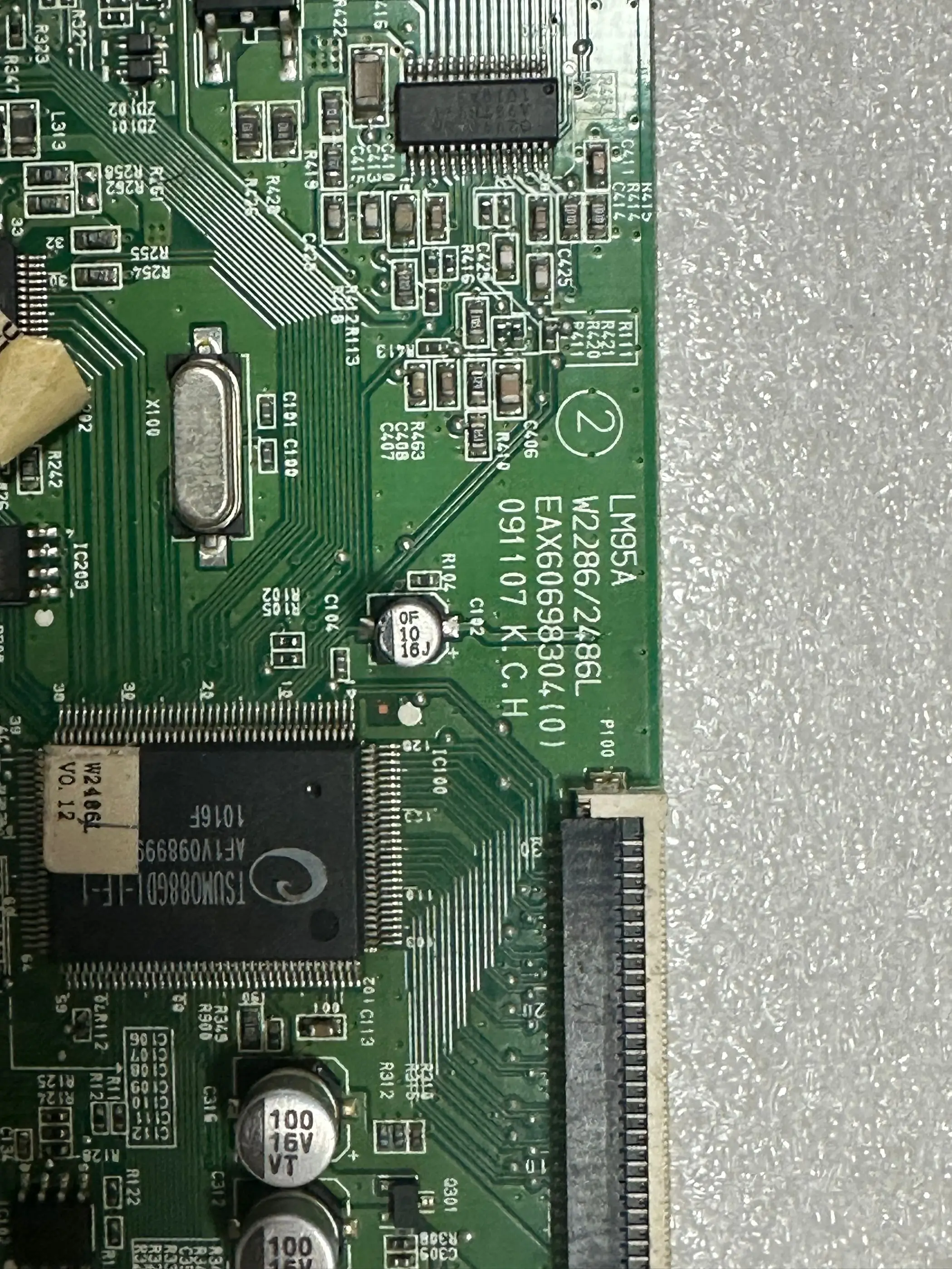 Оригинальная основная плата драйвера W2286/2486L EAX 60698303   = EAX 60698304