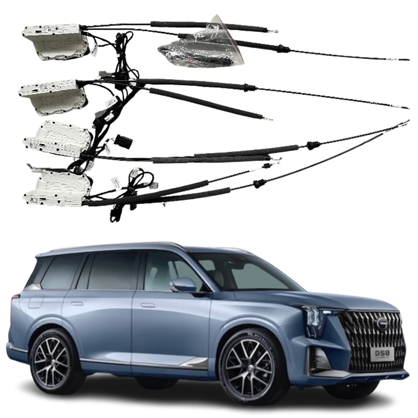 

Электрический доводчик дверей для модернизации автомобилей, водонепроницаемый IPX6, с функцией плавного закрывания, вакуумный привод для Trumpchi GS8