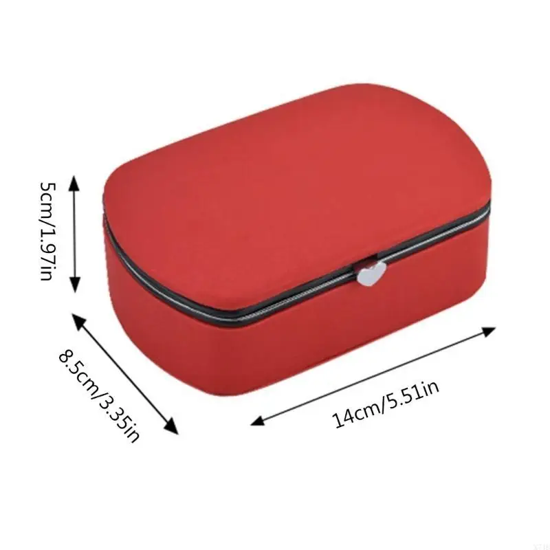 Beautiful Jewelry Storage Box Stylish Cases for Rings and Earrings