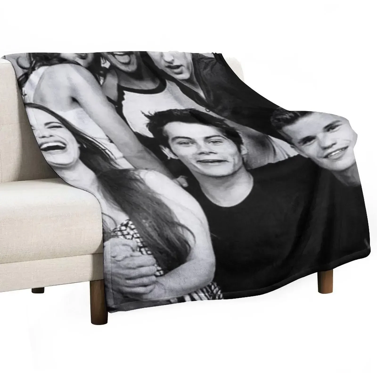 teen wolf Throw Blanket Soft Cozy Blanket for Pet Kids Adults