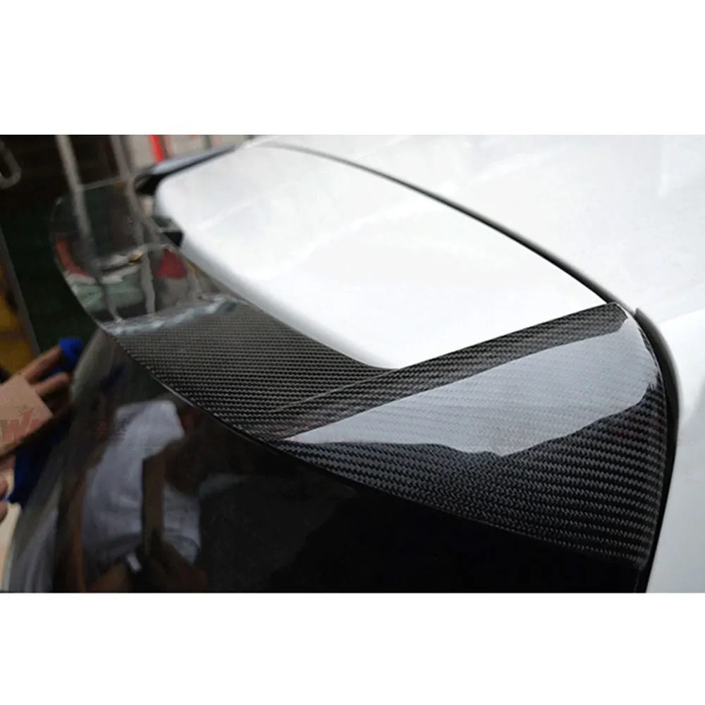 

CKMUUER Carbon Fiber For Volkswagen VW Golf 6 MK6 VI Sandard 2010-2013 Car Accessories Rear Roof Spoiler Lip Wings Body Kits