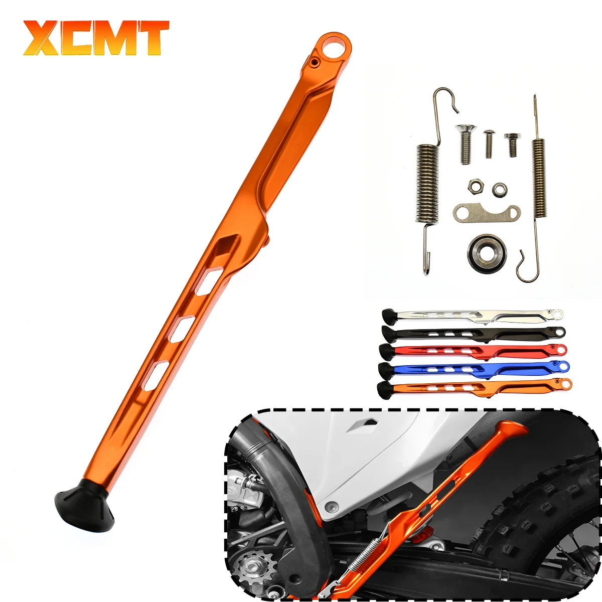 

Motocross For KTM Kickstand Side Stand Kickstand With Spring EXC EXCF XCW XCF-W XC XCF 125 150 250 300 350 450 2023 2024 Enduro