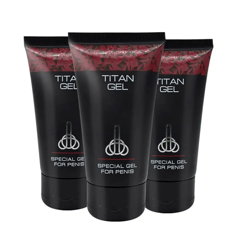 Titan Gel Male Sexual Delay Spray Oils Permanent Increase Liquid Oil Enhacement Cream For Men Black Body Gel Tantric Massage