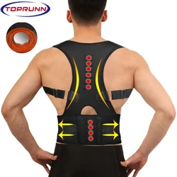 Magnetic Therapy Adult Back Corset Shoulder Lumbar Posture Corrector Bandage Spine Support Belt Back Support Posture Correct