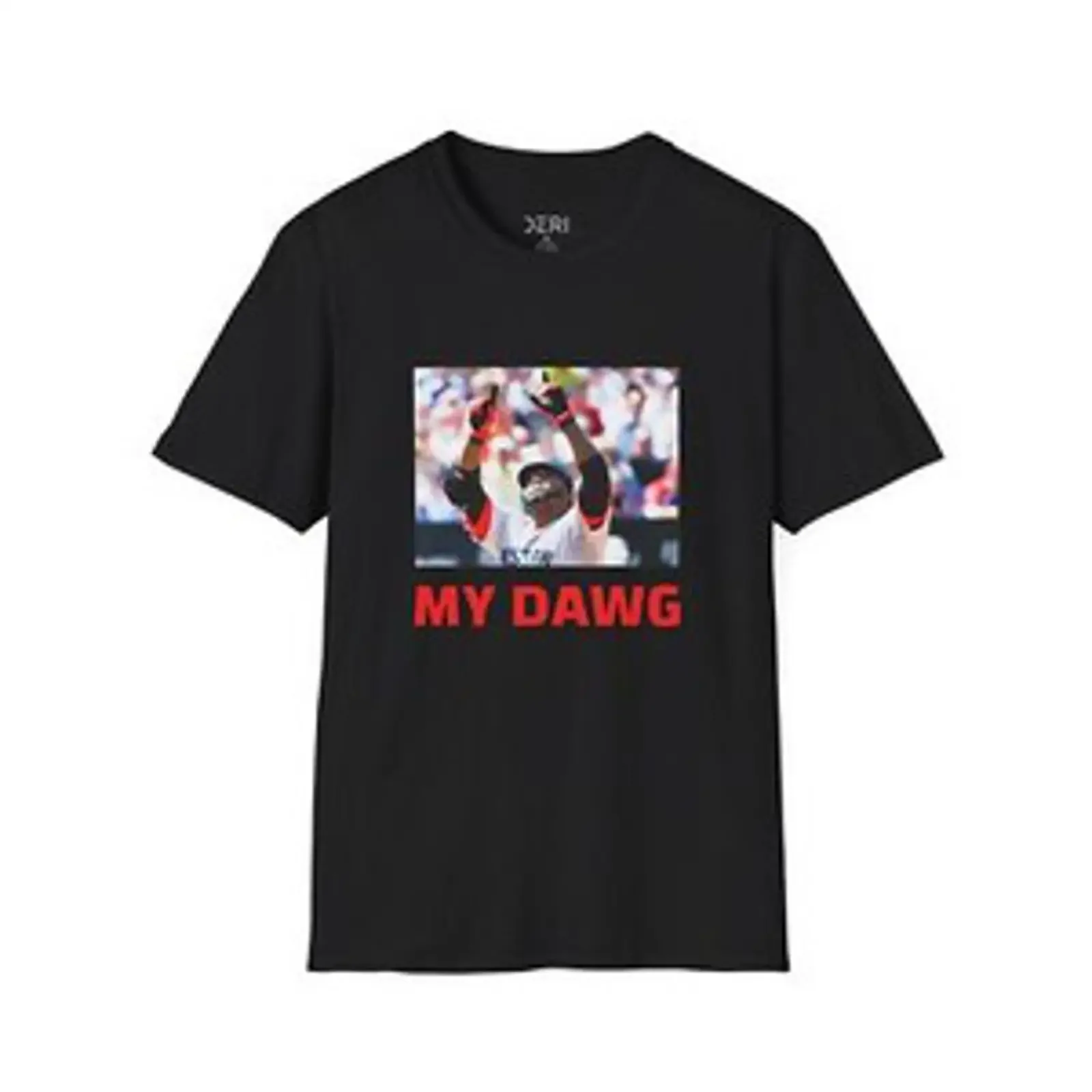 Camiseta de David Ortiz My Dawg, Regalo para Fanáticos de los Medias Rojas, Amantes del Béisbol Vintage, Diseño Lavado, Transpirable