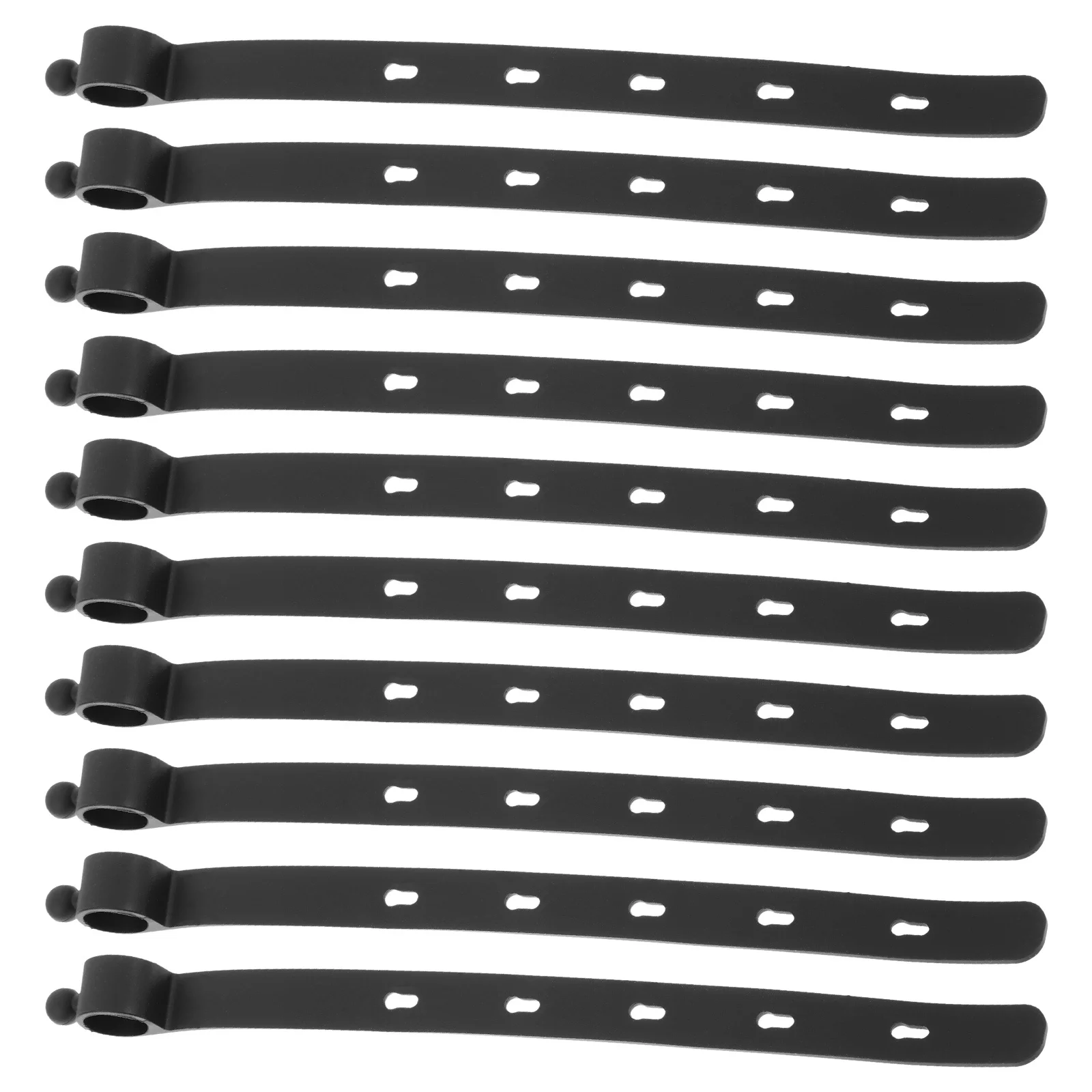 

10pcs Silicone Cable Ties Reusable Cord Organizers For Desktop Home Office Wire Management Portable Compact Cable Straps Cord
