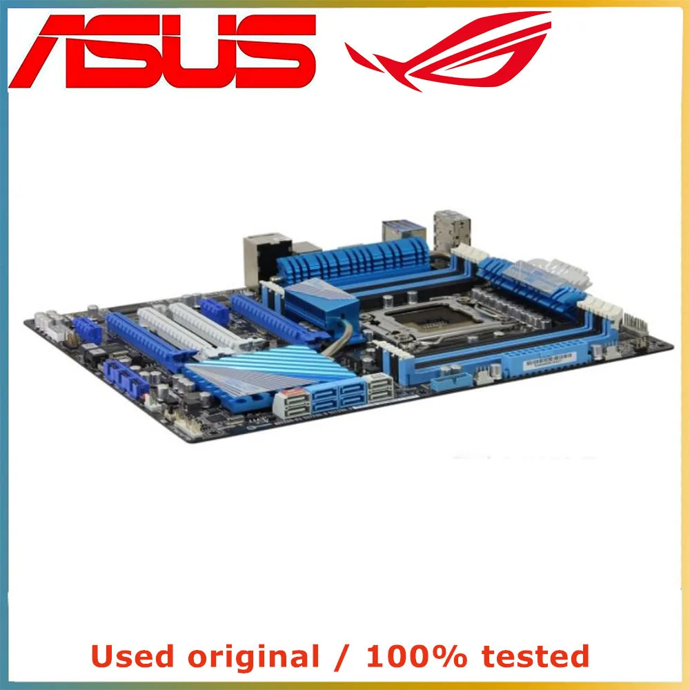 Imagem -02 - Pro Placa-mãe do Computador Lga 2011 Ddr3 64g Desktop Mainboard Sata Iii Pci-e 3.0 X16 Asus-p9x79