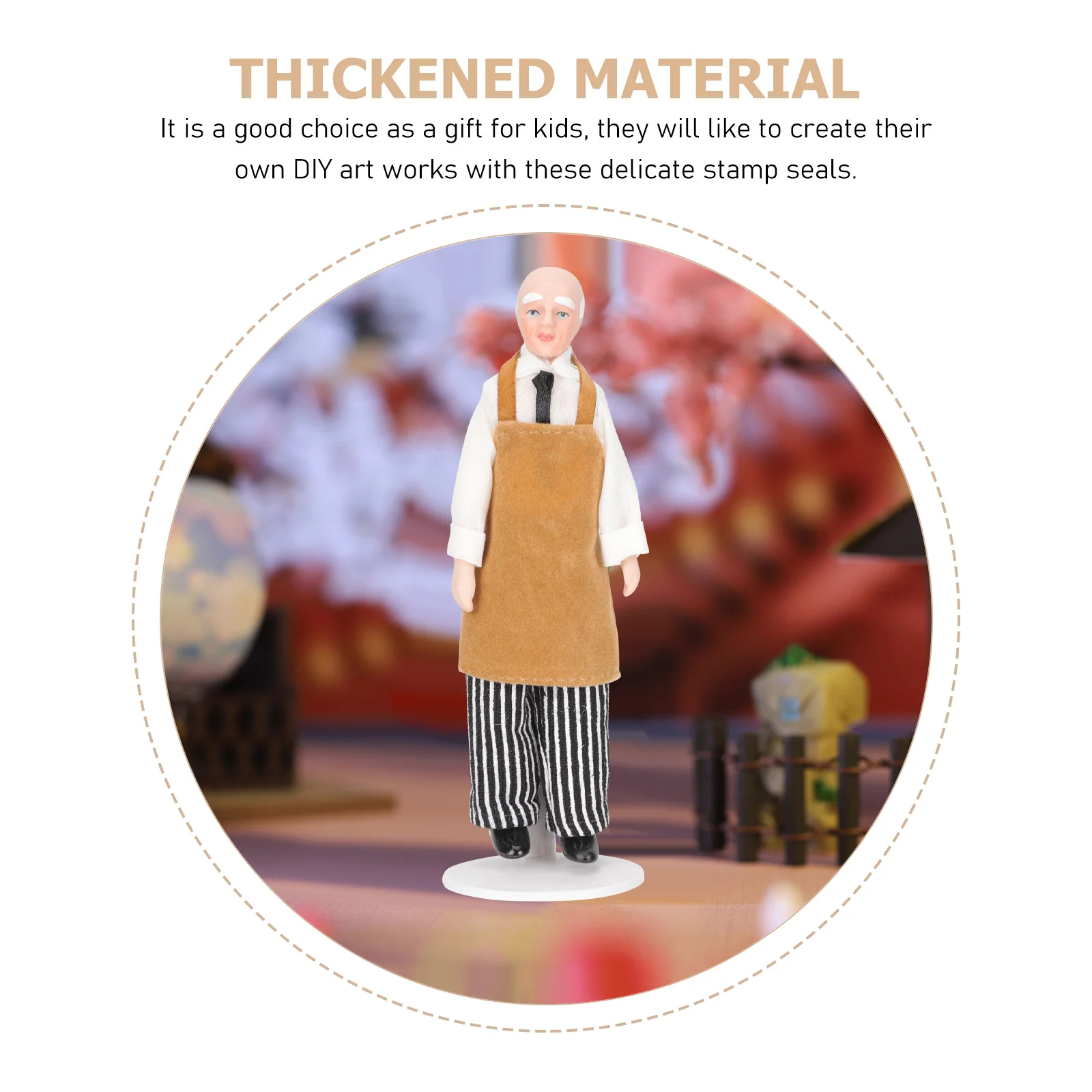 

8Pcs Wooden DIY Use Blank Stamper Thickened Square Seal Scrapbook Cards Diary Planner Craft Carving Wood Stamper Handmade Tool