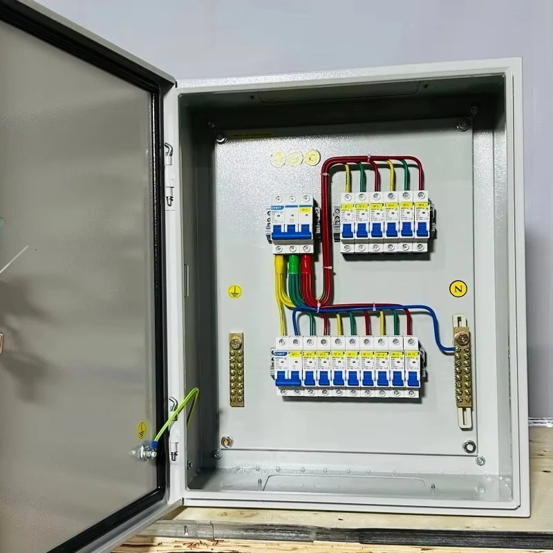 Set completo personalizzato Schede da pannello a bassa tensione Scatola da pannello elettrico Scatola di distribuzione 380v Centralino elettrico