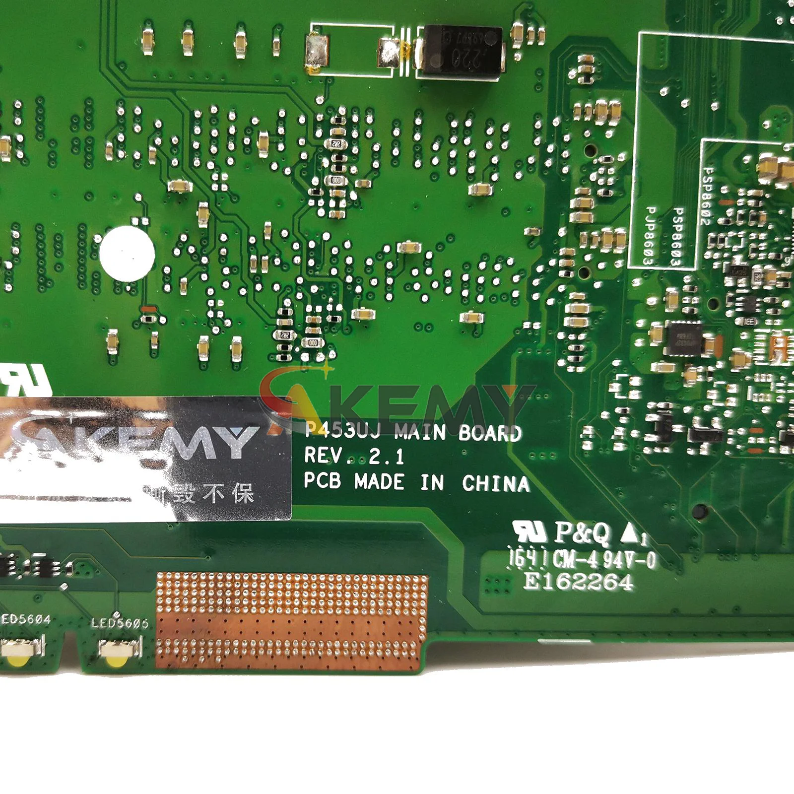 P453UJ Laptop Motherboard Für ASUS ProArt P453U PX453U PE453U P453UJ PRO453U Notebook Mainboard Mit I3 I5 I7 CPU 100% tests OK