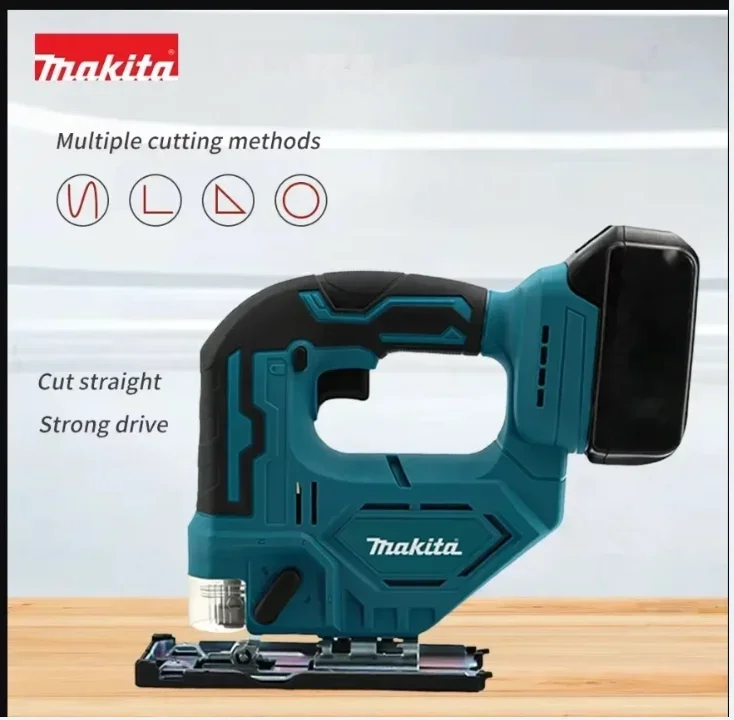 

Makita DJV182Z 18V Brushless Jigsaw 340W Electric Jig with Saw Blade Cordless Barrel Handle Jigsaw without Battery New