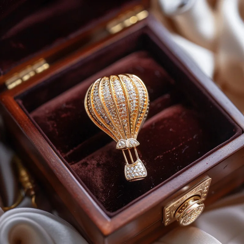 

Jewelry corsages, zircon balloon brooches, pin accessories