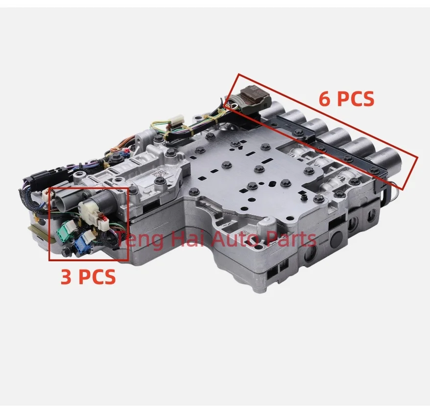 

9x Соленоиды трансмиссии для Chevrolet Cadillac Buick 10L60 10L80 10L90, номер детали: 10L60 10L80 10L90