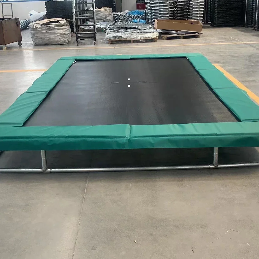 Hot sale In-Ground  rectangular Trampoline