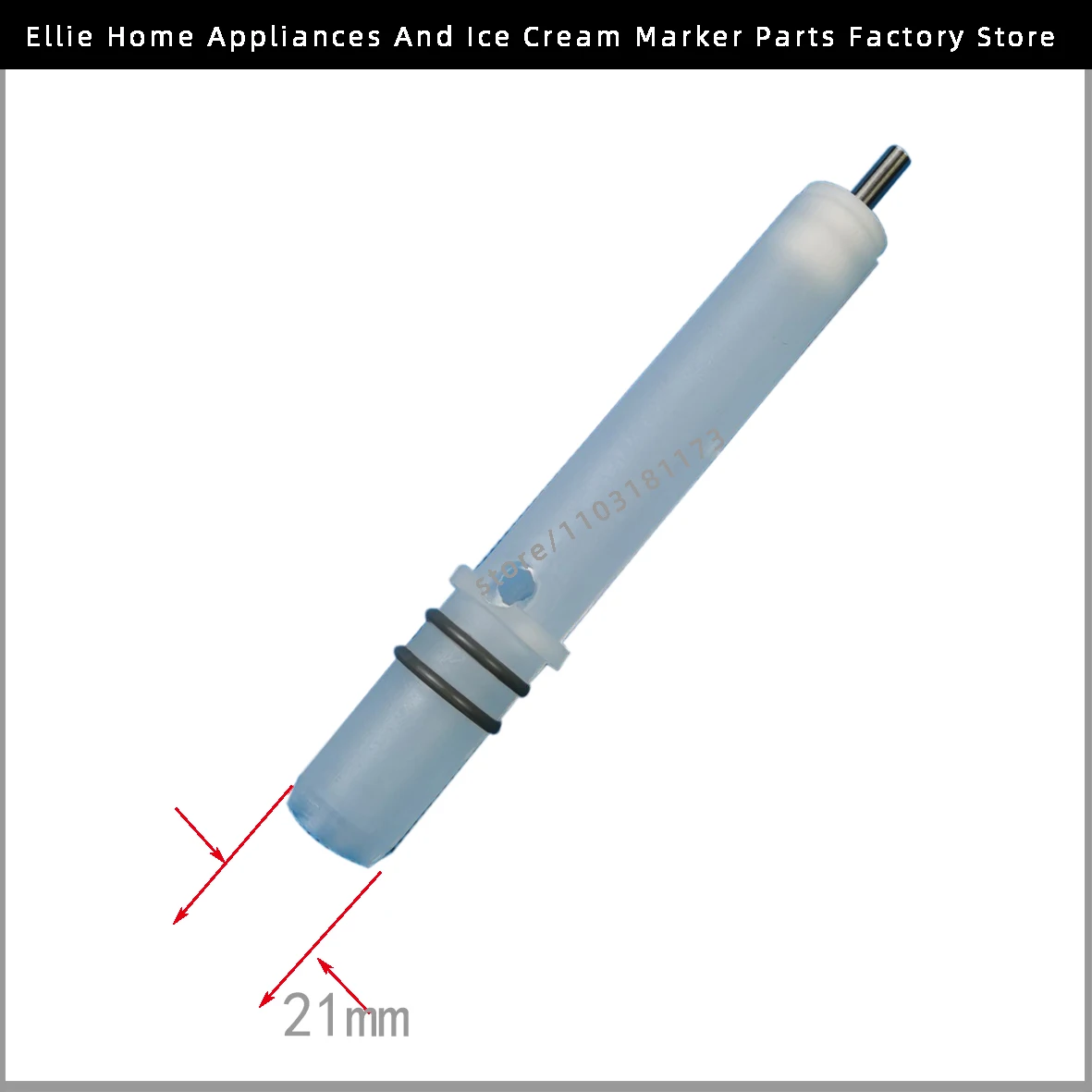 Two Air Expansion Tube Gas-guide Pipe For Ice-Cream Soft Serve Machines Outer Diameter 21mm