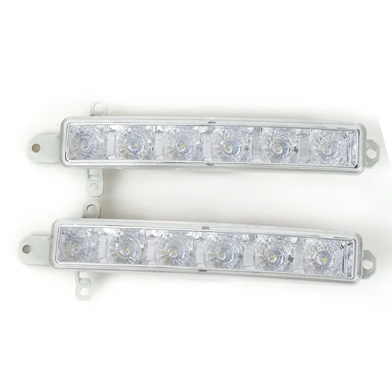 

1pcs For Peugeot 408 C3XR 2008 Front Bumper Headlights Daytime Running Lights