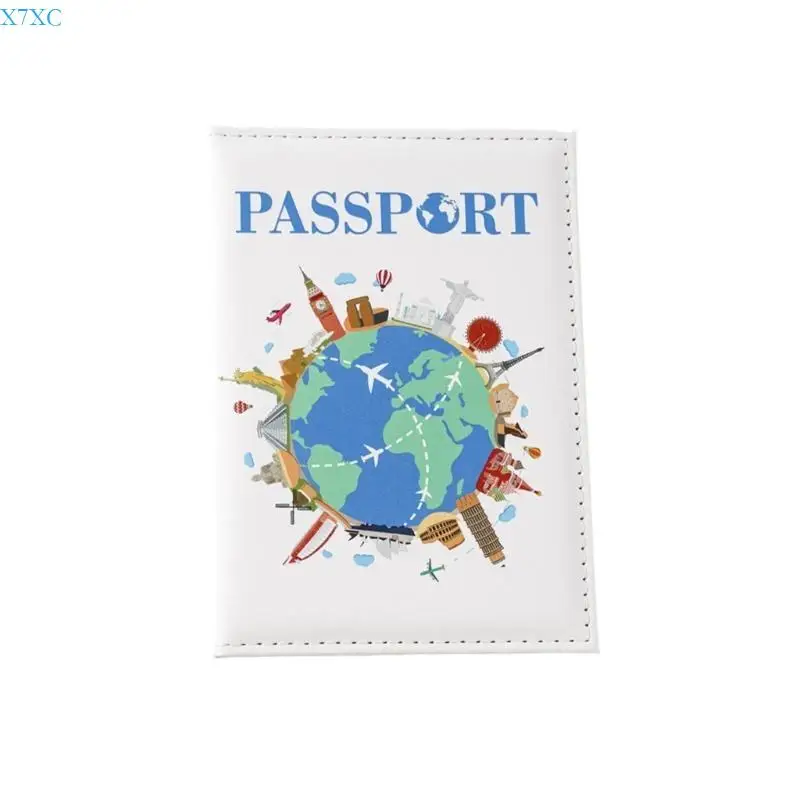 X7XC ปก PU หนังหนังสือเดินทาง PRING GLOBAL COVER