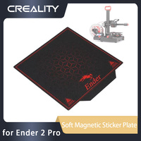 Creality Ender 2 Pro Soft Magnetic Sticker Plate 185*170*1mm for Ender 2 Pro Heated Bed Original 3D Printer Parts