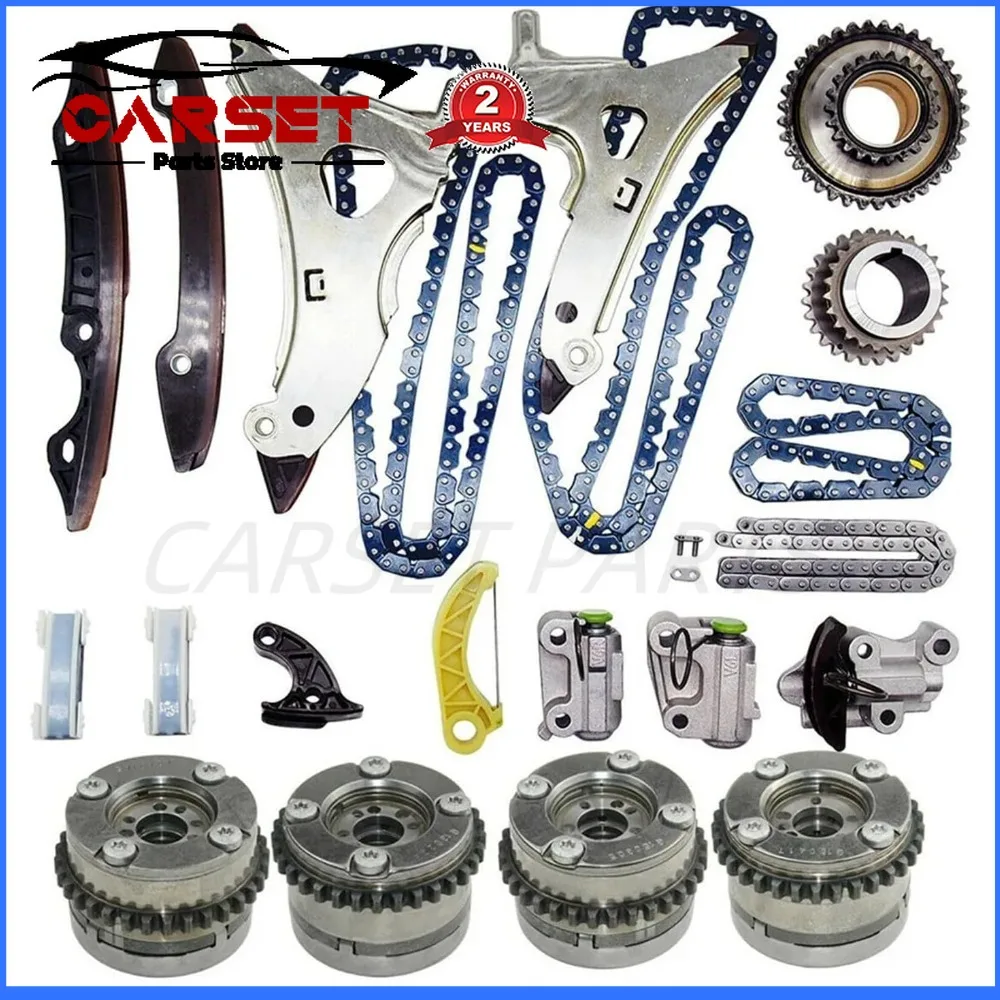 Комплект регуляторов распределительного вала, комплект цепи ГРМ для M276 Mercedes W212 A207 W221 C300 C450 CLS400 GL450 GLC43 GLE350 3.0T 3.5L 2760501916