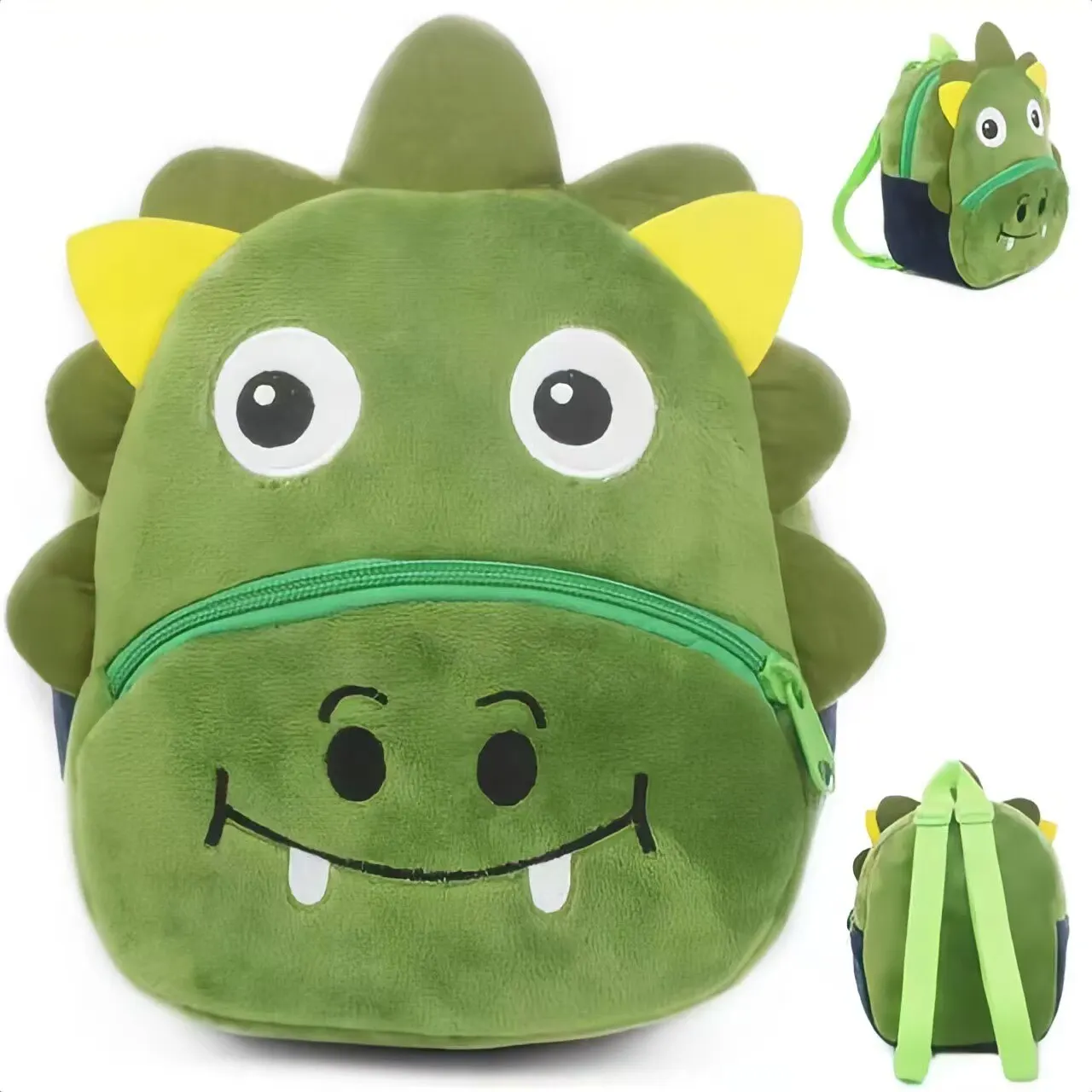 New 3D Animal Plush Backpack CartoonTrendy School Bags Girl Bookbag Kawaii Children Outdoor Travel Fashion Backpacking