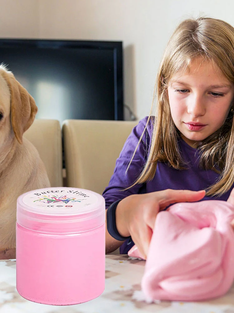 3 pçs modelagem argila não pegajosa melancia sorvete algodão lama kit brinquedo diy antiestresse elástico descompressão presente de natal