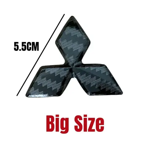 मित्सुबिशी ASX रैलियार्ट लांसर कॉर्डिया पजेरो आउटलैंडर एक्लिप्स L200 EVO के लिए ABS कार स्टीयरिंग व्हील सेंटर स्टिकर प्रतीक बैज 10 best sales ईवो डिकल्स - №7