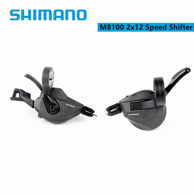 Shimano SLX M7100 XT M8100 2x12s Groupset FC+CS+CN+FD+SL+M7120/M8120 RD For MTB Mountain Bicycle Bike Groupset With MT800 BSA