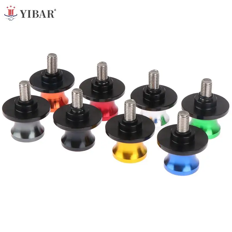 8/10mm Motorcycle Rear Swing Arm Stand Screws Swingarm Spools Slider Parts