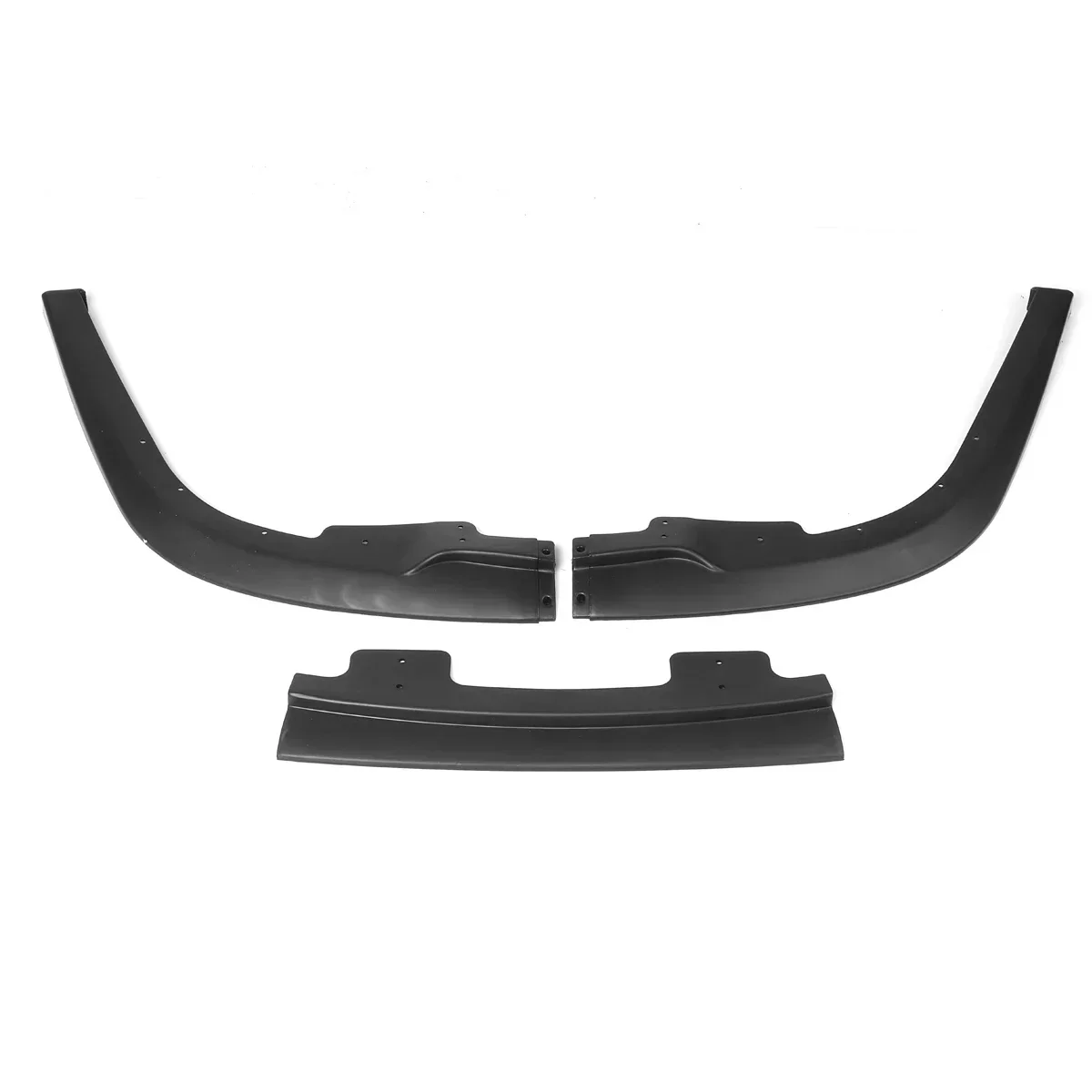 New 3PCS Car Front Bumper Lip Body Kit Spoiler Splitter Diffuser Cover Deflector Lips For Subaru Impreza WRX Sti S204 2006-2007