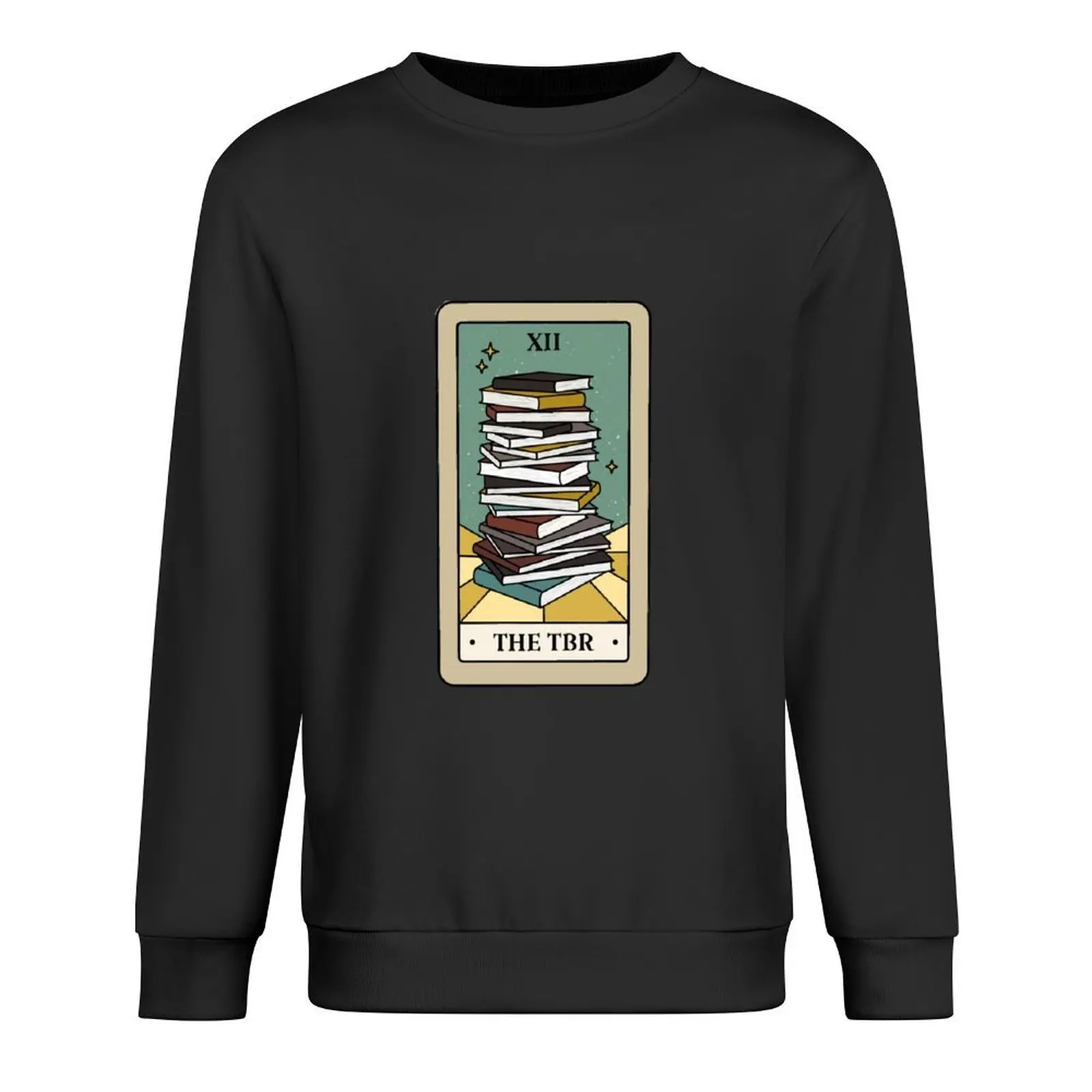 

Bookish Tarot - The TBR Pullover autumn clothes mens designer clothes tracksuit men winter clothes autumn sweatshirt