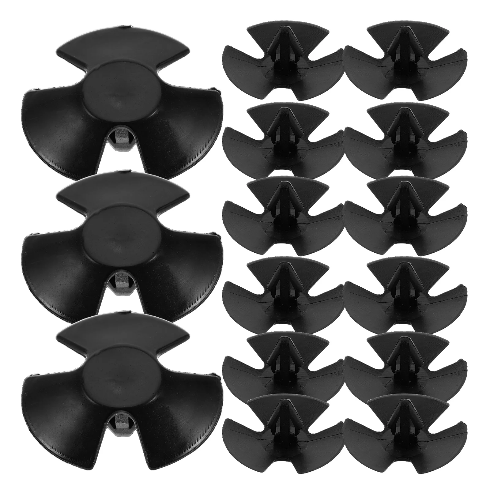 

100 Pcs Trunk Auto Fasteners Hood Sound Insulation Cotton Bumper Shield Retainer Plastic