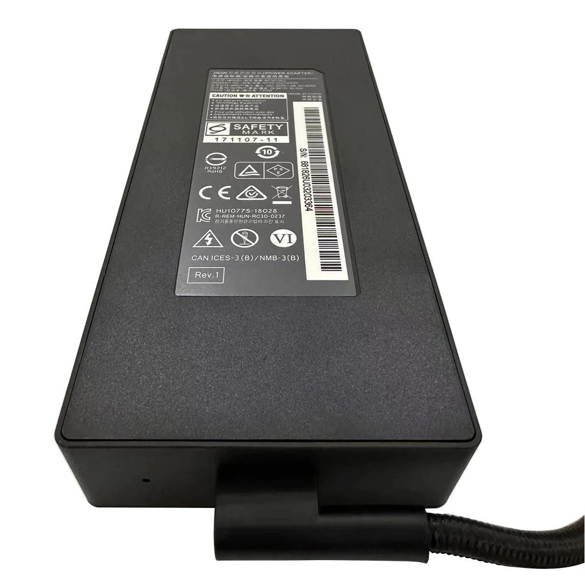 Imagem -02 - Carregador de Alimentação ca Rz090423 Rc30-042 Gan 19.5v 14.36a 280w Apto para Razer Blade 161718 Laptop Rz09-04230200