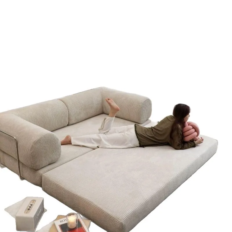 Fabric sofa, living room, household removable and washable vacuum compression module sofa