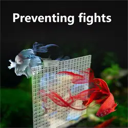 Aquarium Grid Divider Fish Tank Divider Multifunctional Fish Tank Bottom Filter Sand Insulation Board Filter Grid Plate Tray