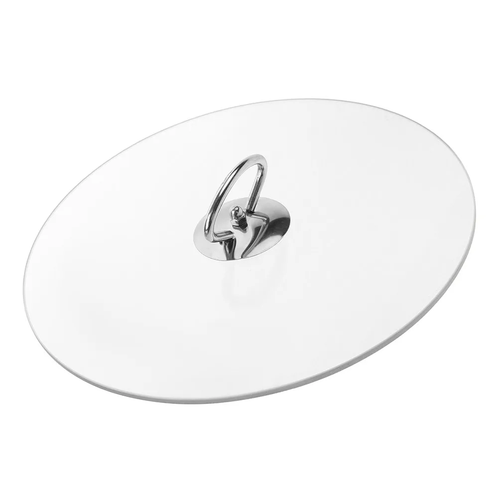 27Cm Thickened Tempered Glass Universal Lid for Pots Pans Skillets Bowls Microwave Splatter Guard Reusable Cookware Cover Clear