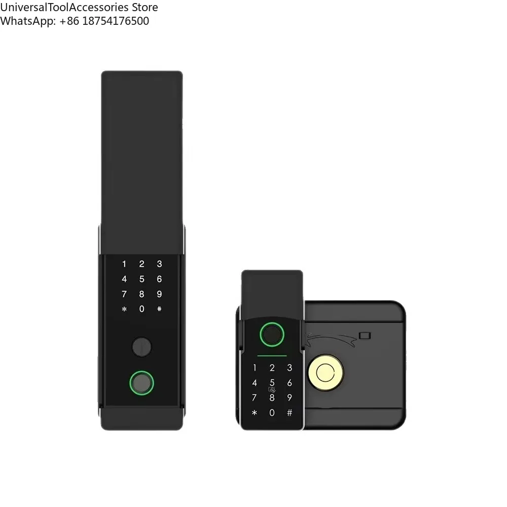2026  Aluminum Alloy Door Lock with Camera Memory Card and App Remote Unlocking for Home Entry Doors