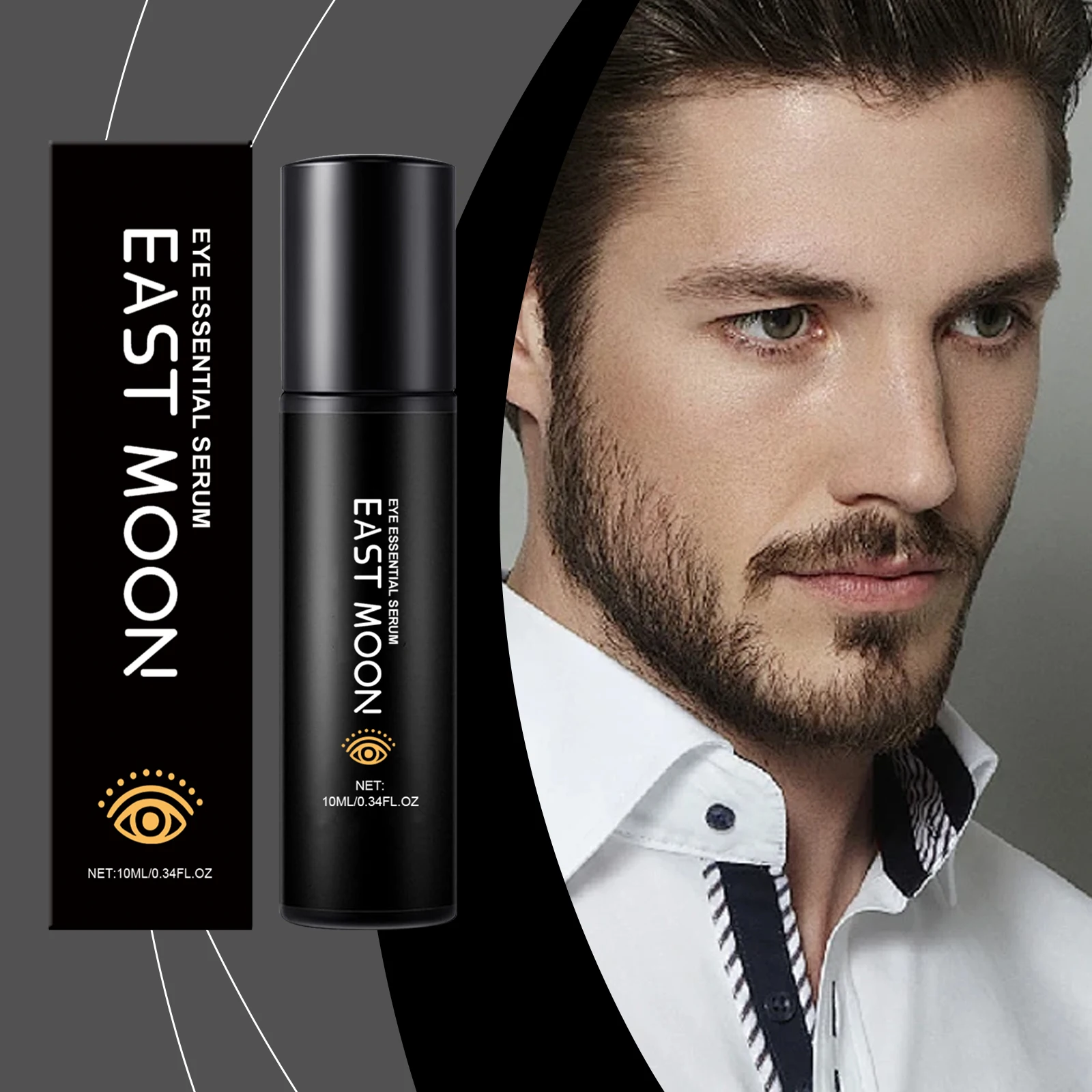 East Moon-esencia reafirmante para ojos, Retinol, ilumina el tono de la piel, tratamiento de líneas finas, eliminador de ojeras, Seru nutritivo para ojos de hombre
