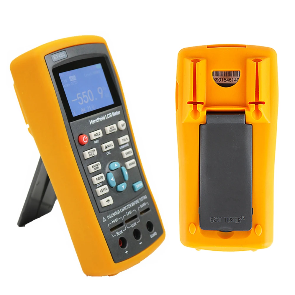 ET430 ET431 ET432 ET433 High Precision Multifunction Handheld LCR Digital Bridge Meter Capacitance Inductance Resistance Meter