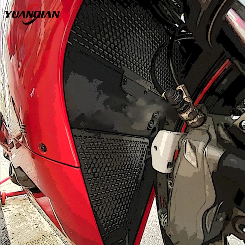FOR Ducati Panigale V2 899 1199 1299 S R FE 959 Corse 299 Superleggera 2012-2021 Radiator Guard Protector Grill Protective Cover
