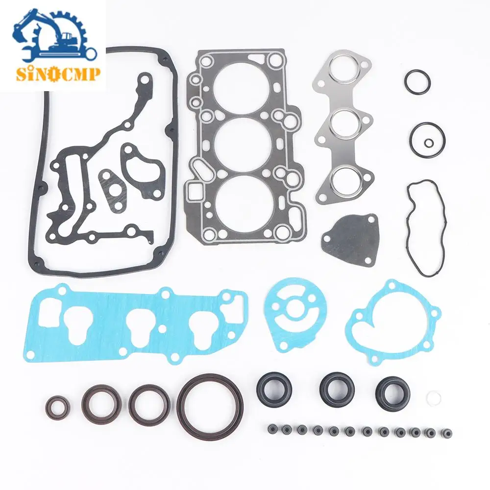 

1Set Full Engine Gasket Set with Head gasket For MINICA H32A H21 H26 Cab MINI CAB U14 U15 U41T U42T Japanese Mini Truck
